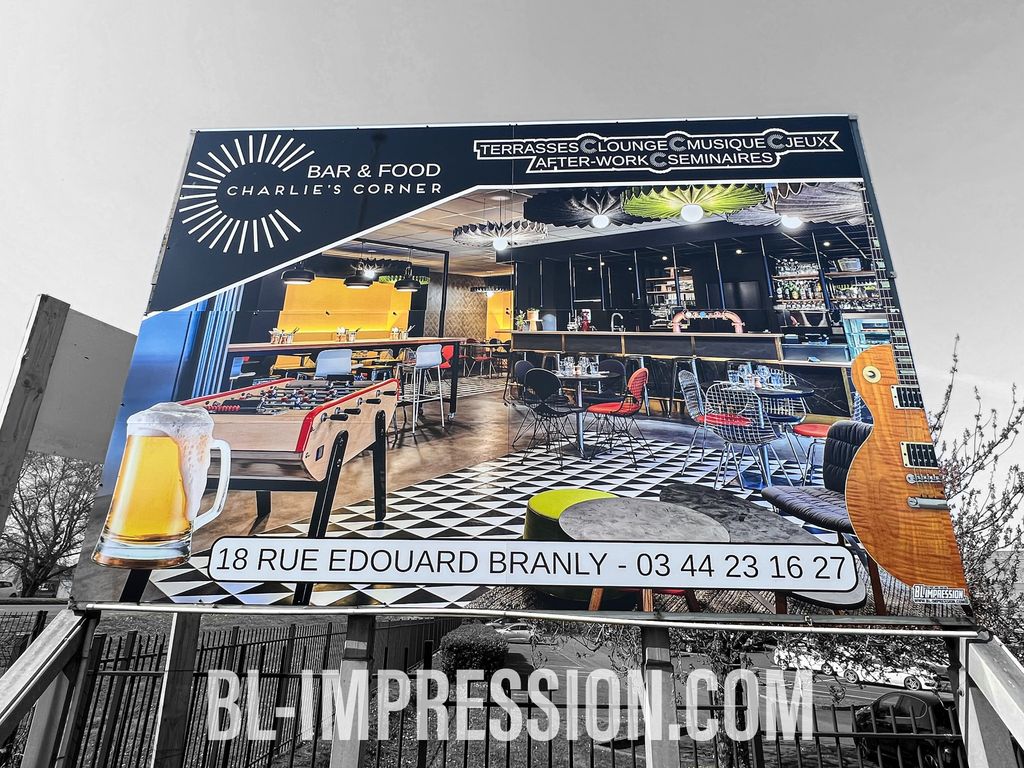 bl impression panneau dibond enseigne hotel ibis compiegne berck abbeville stomer stpaul paris lille amiens lens hardelot letouquet touquet