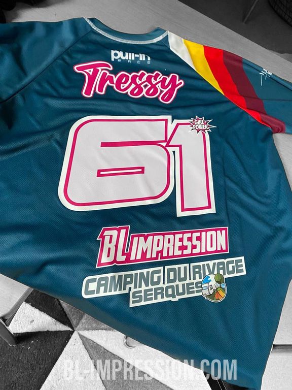 bl impression flocage mx motocross moto quad truck sidecar side cars fim ffm cross girl fille photo