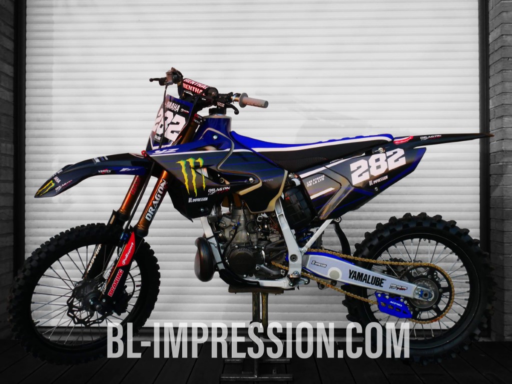 kitdeco monster replica replic impression fond de plaque yamaha 125 yz 250 sx sxf kx kxf energie instagram twiteer Personnalisé