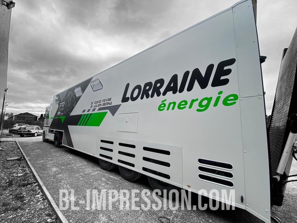 bl impression adhesif semiremorque poid lourd