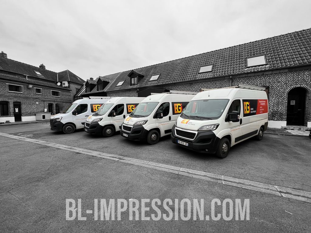 bl impression vehicule arras societe adhesif sticker