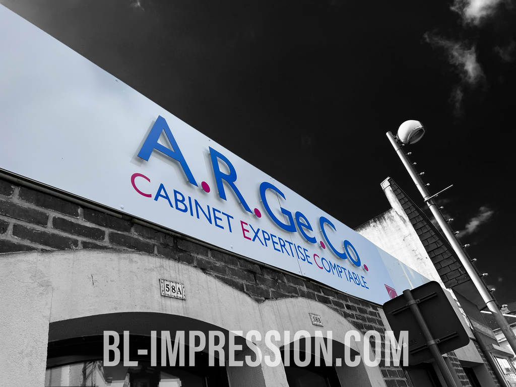 bl impression enseigne lettre deport pro