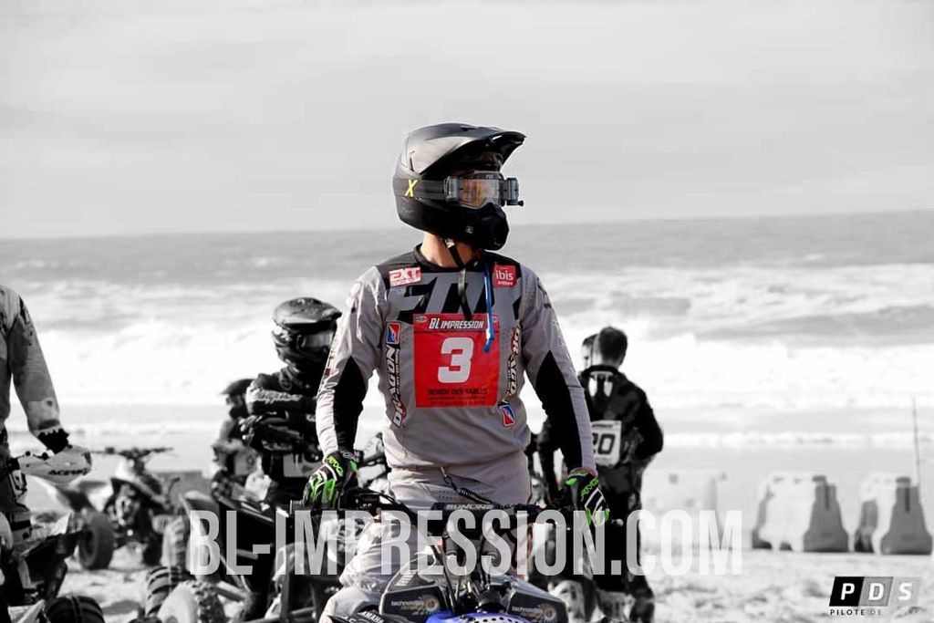 bl impression dossard autocollan maillot quad motocross romain couprie champion cfs dragon