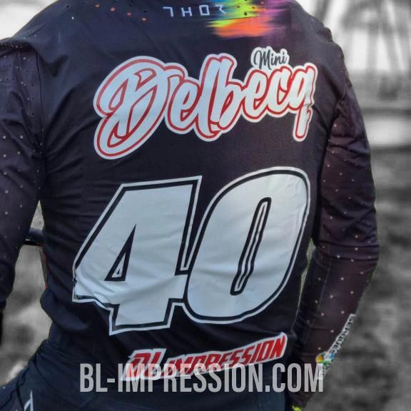 bl impression flocage dossards autocollant impression blimpression thor maillot motocross