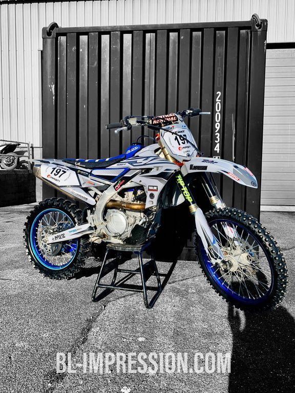 bl impression kitdeco motocross moto cross photo semi perso replica 450 yfzr